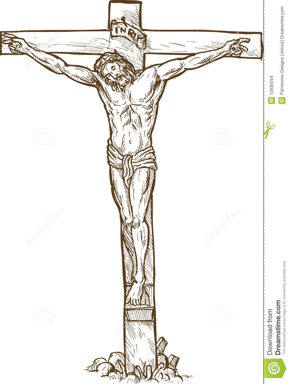 clipart jesus on the cross - photo #36