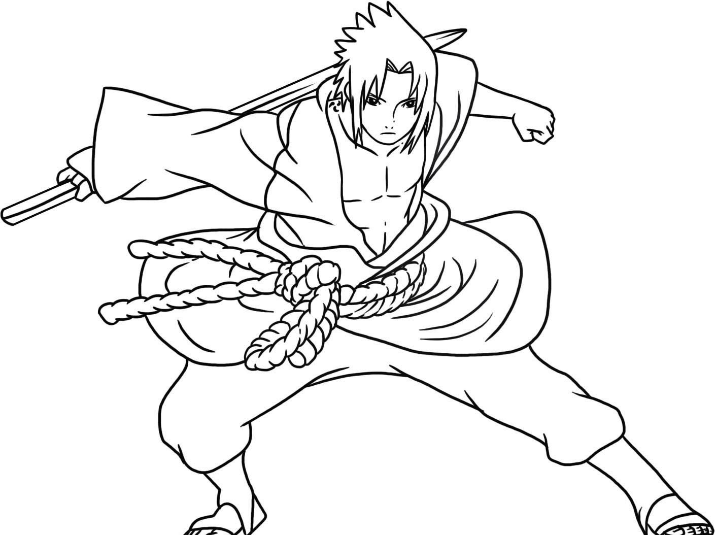 Desenhos De Naruto Para Pintar