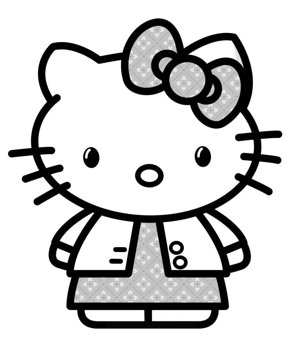 Desenhos Para Pintar Da Hello Kitty