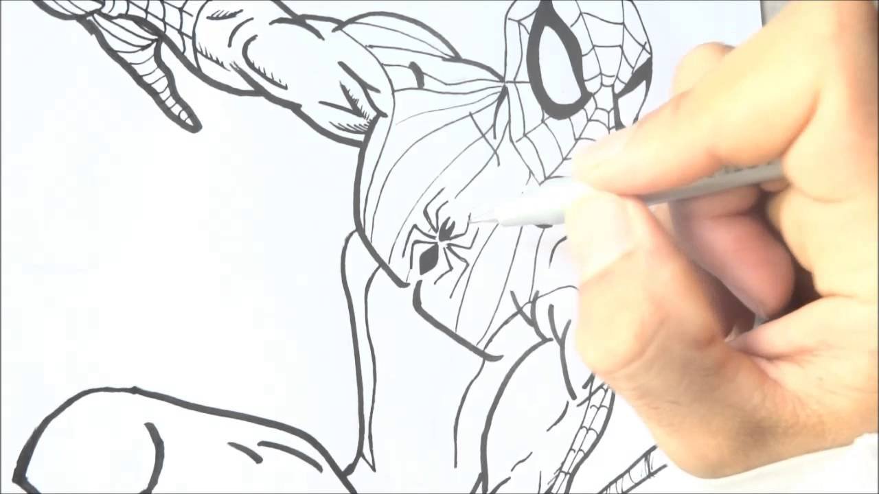 Como Desenhar O Homem Aranha