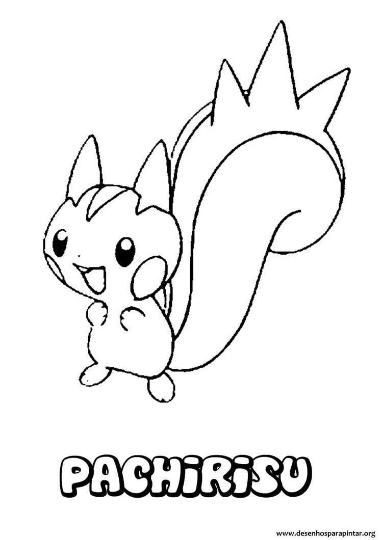 Desenhos Pokemon Para Imprimir Colorir E Pintar â Nova Lista Com